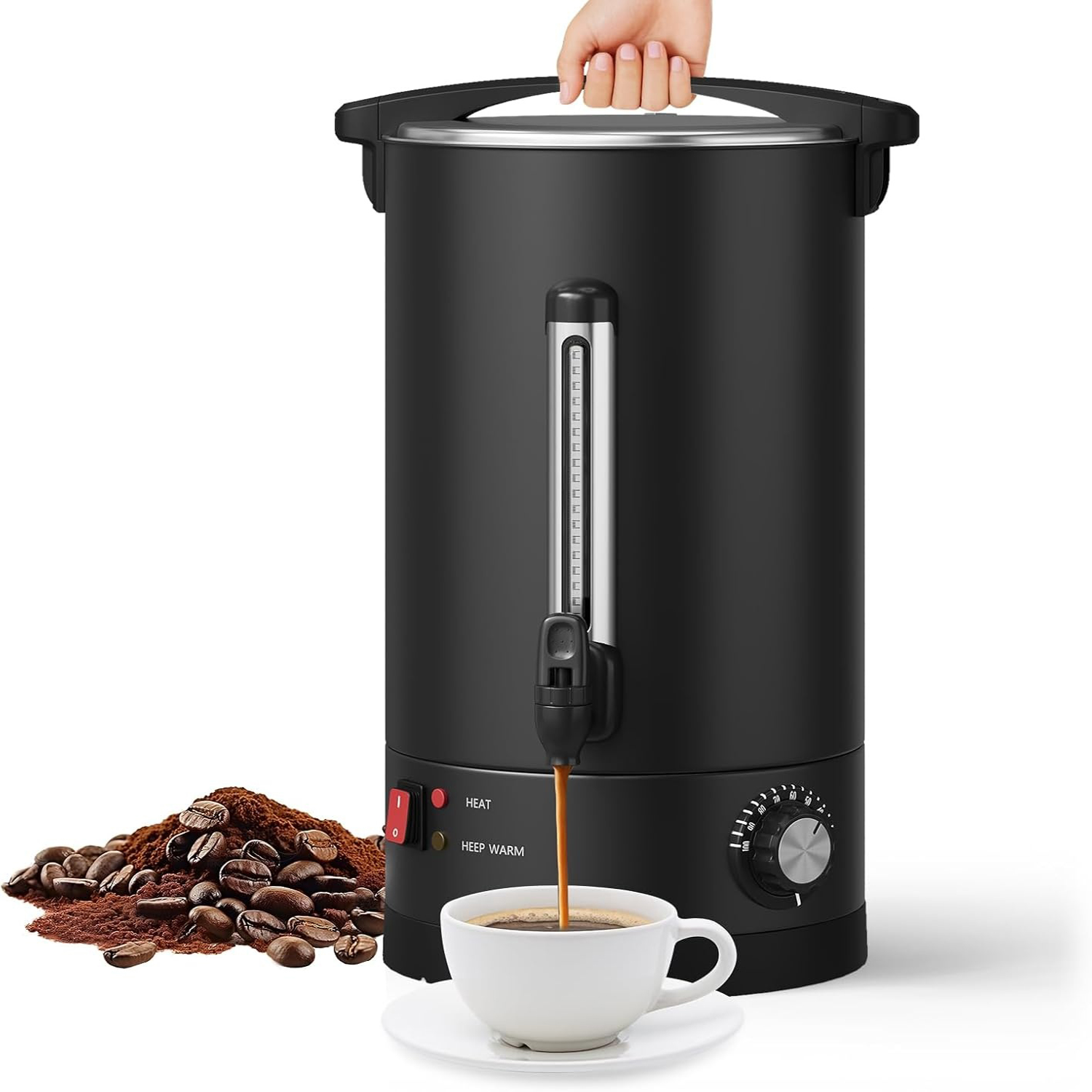 Coffee Tea Urn - Urne à café 14/16 tasses, Distributeur
