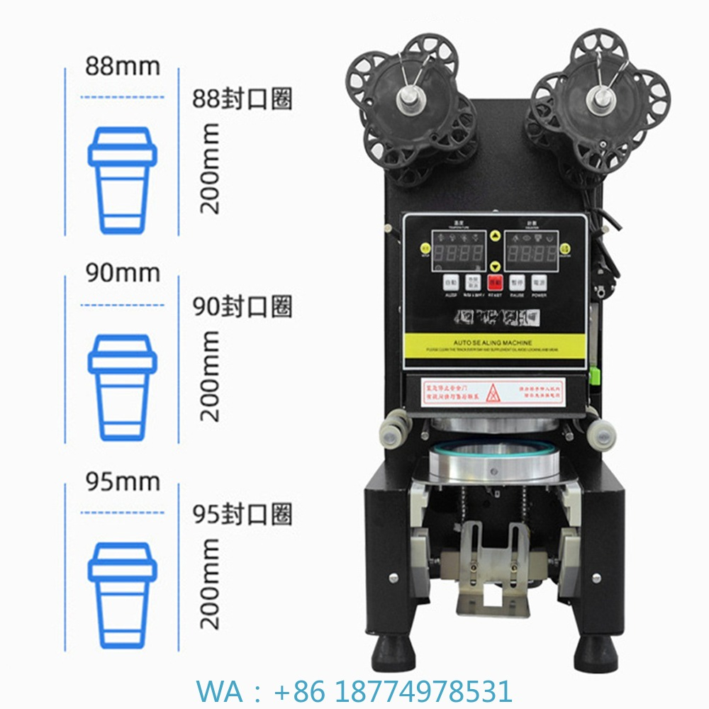 Coffee Tea Milk - 88/90/95 PP/PE/papier Machines automatiques de cachetage