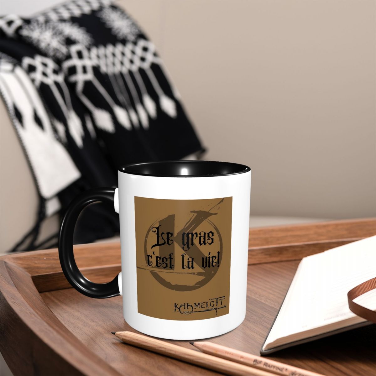 Coffee And Tea Quotes Funny - Citation de Kaamelott The Fat! Tasse