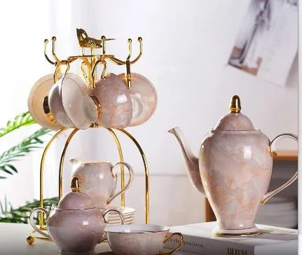 Coffee Tea Creamer - Service à café en porcelaine d'os