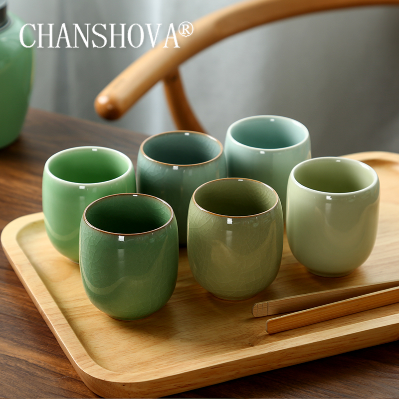 Coffee Tea Pictures - CHANSHOVA-Ensemble de tasses à thé en