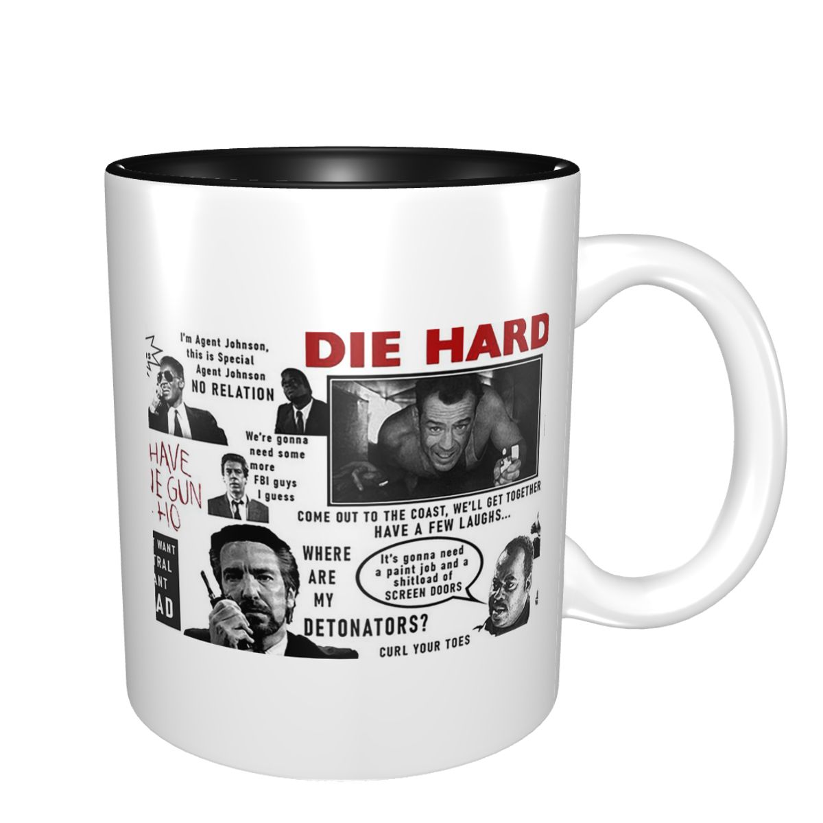 Coffee And Tea Quotes Funny - Die Hard Christmas - Tasse à