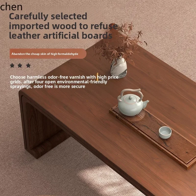 T And Tea Coffee - D9.1-- Table basse en bois massif