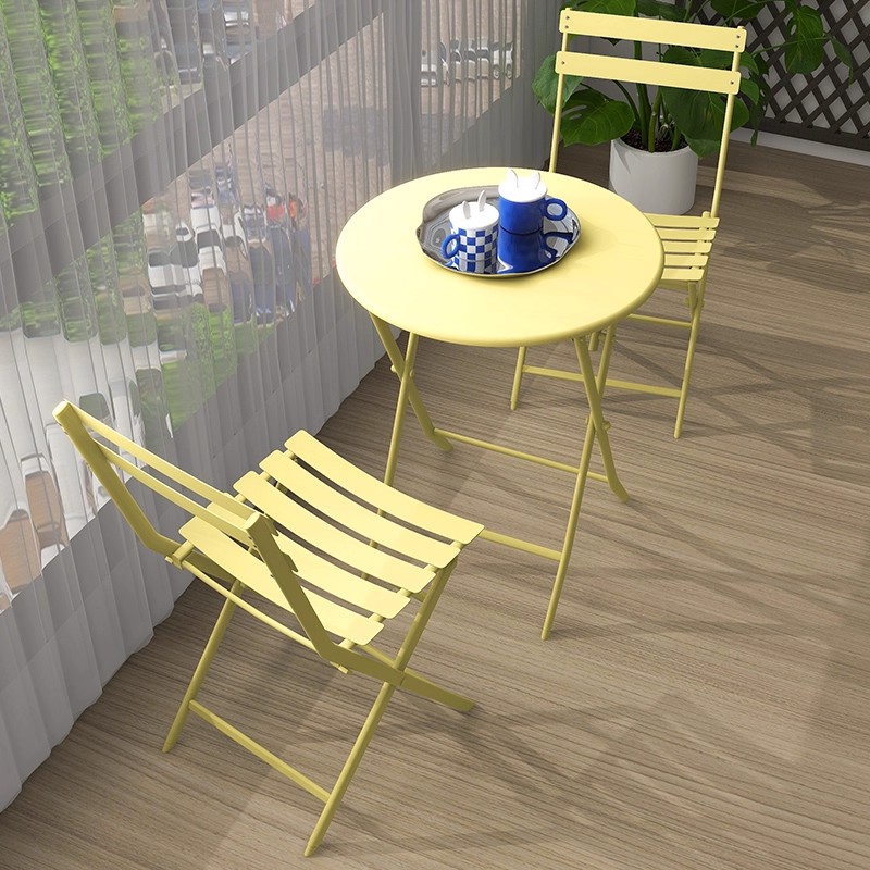 Coffee Tea Gardens - Petite table à thé pliante avec