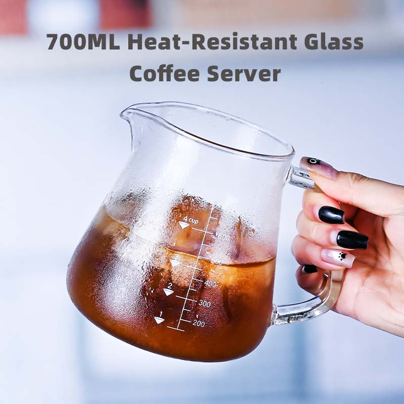 Coffee Tea Pot - Nouveau Verre à haute teneur en
