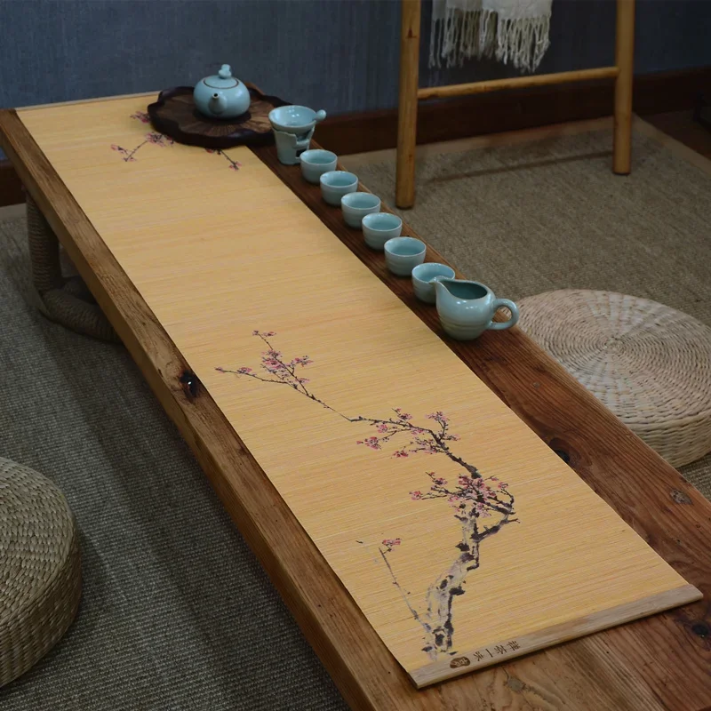 Coffee Tea Place - Tapis de tasse en bambou, accessoires