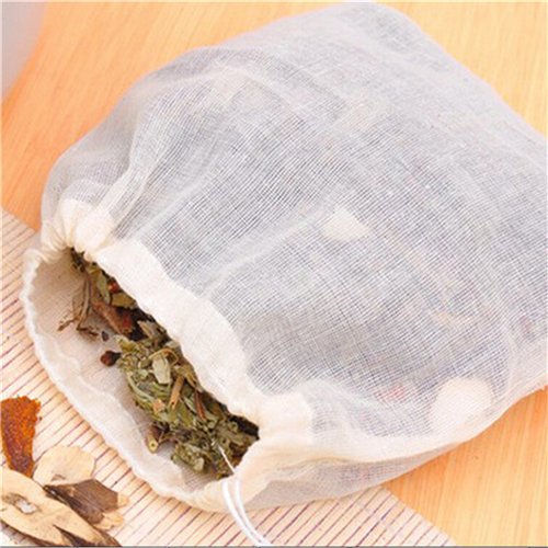 Coffee Tea Gardens - Sachets de thé en coton, avec