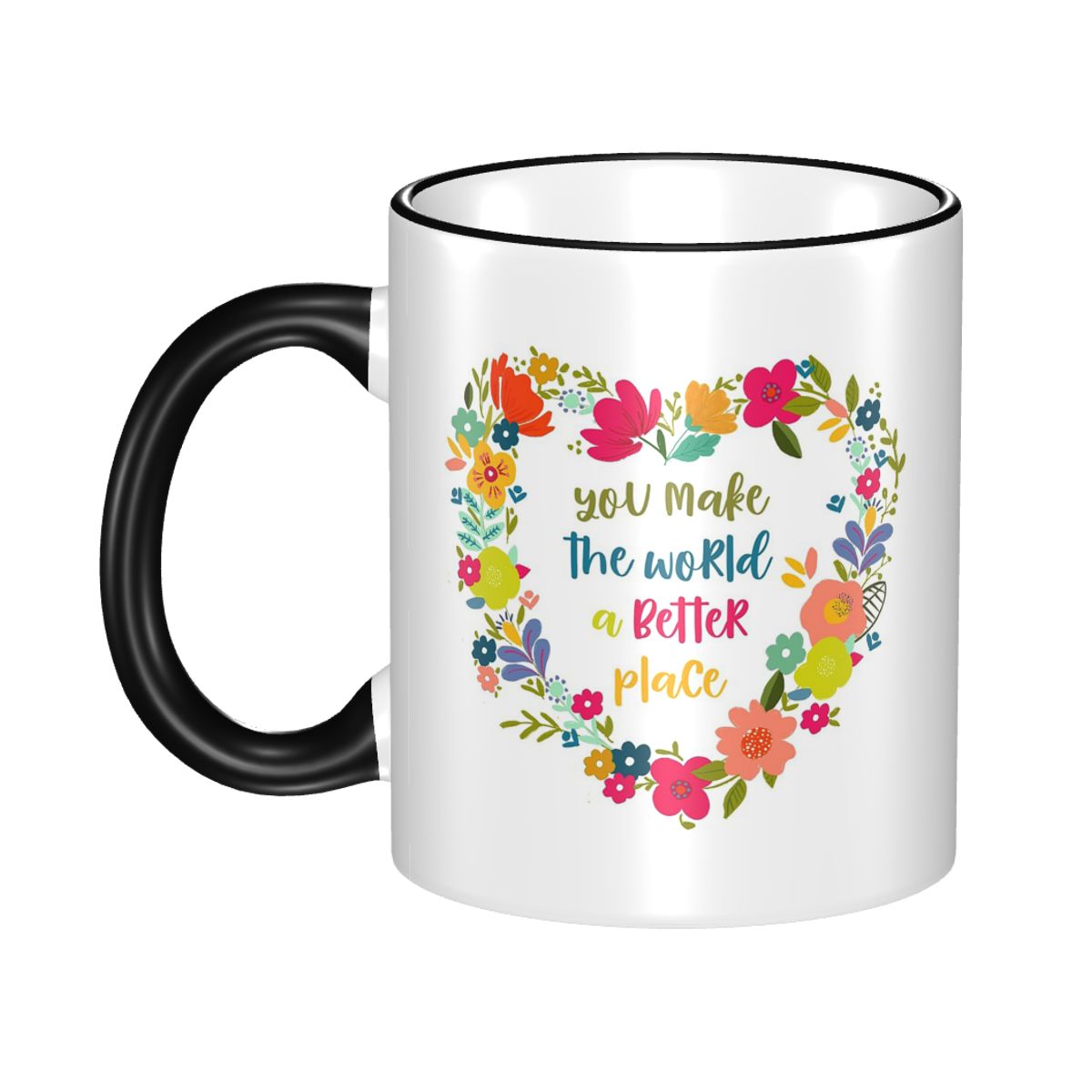 Coffee Tea Place - Vous rendez le monde meilleur, citation