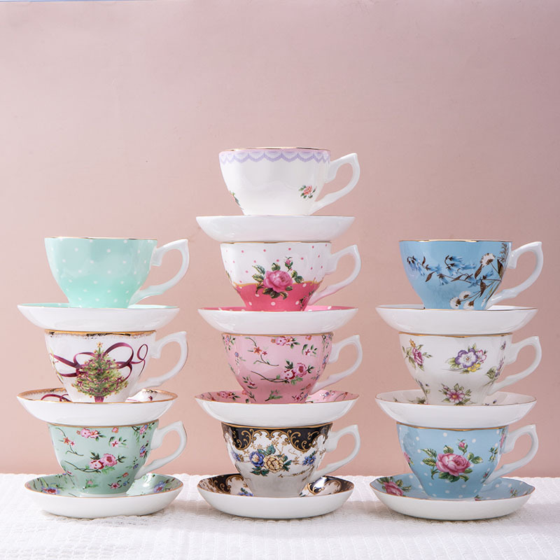 Coffee Tea Pictures - Ensemble de tasses à café en