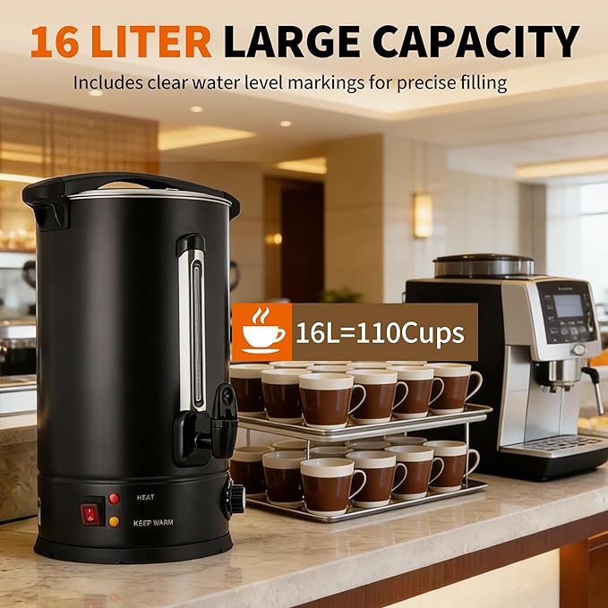 Urne à café 14/16 tasses, Dist - Coffee Tea Urn avis et prix