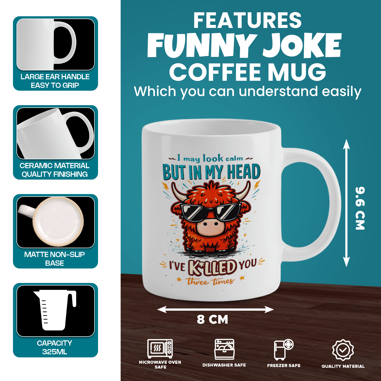 Tasse à café avec citation amu - Coffee And Tea Quotes Funny avis et prix
