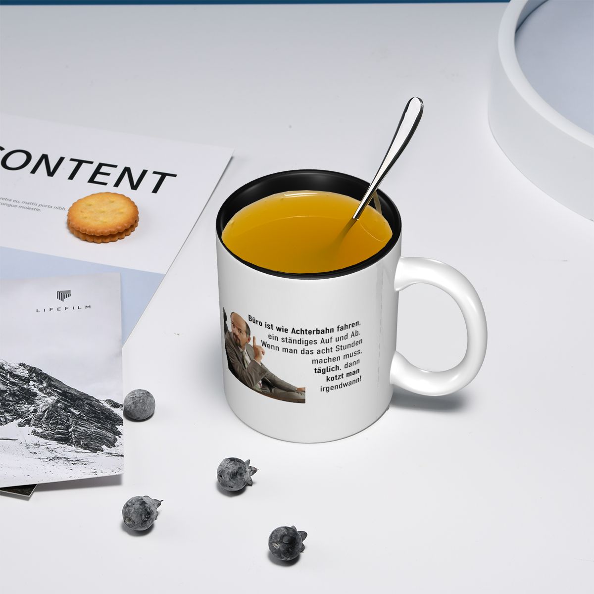 Stromberg Office Wisdom Quote  - Coffee And Tea Quotes Funny avis et prix