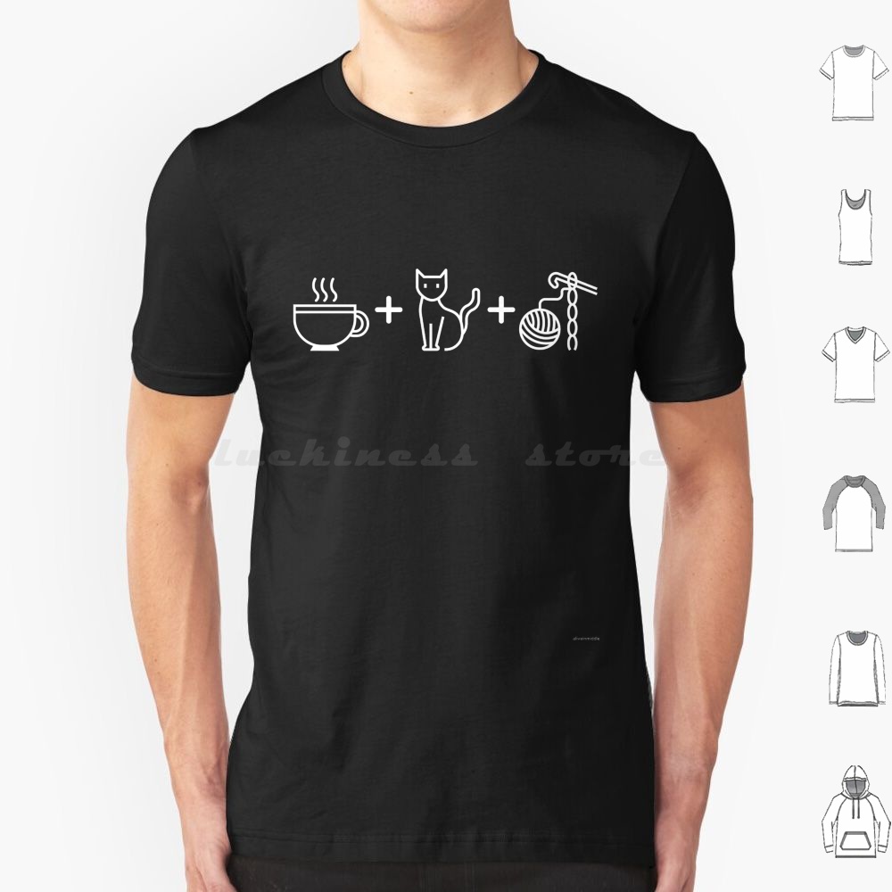 Café, chats et Crochet-noir t- - T And Tea Coffee avis et prix