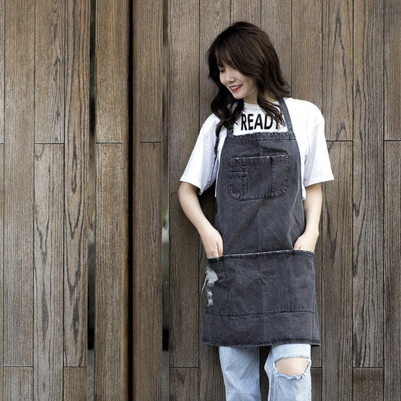 Tabliers japonais en denim de  - Coffee Tea Gardens avis et prix