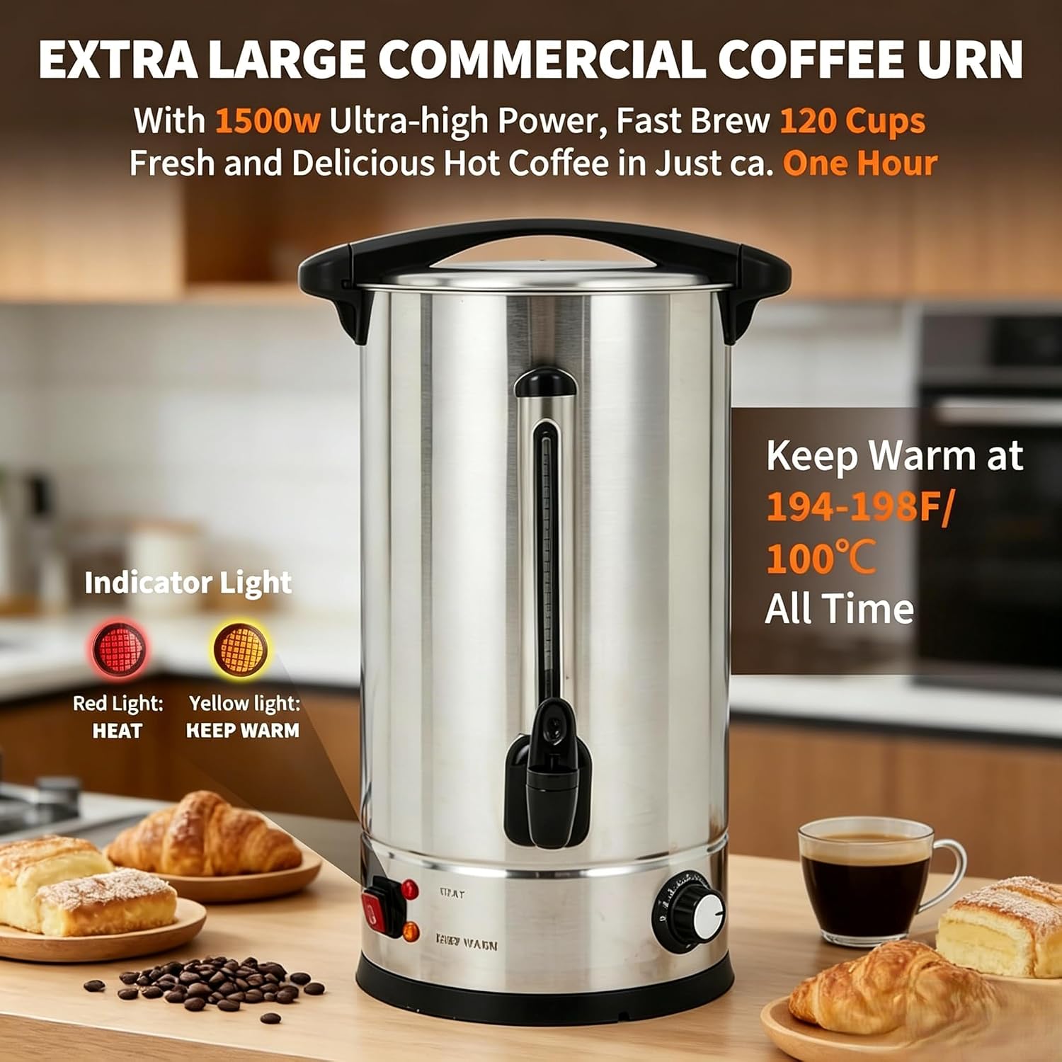 Tacleekii Urne à Café Commerci - Coffee Tea Urn avis et prix