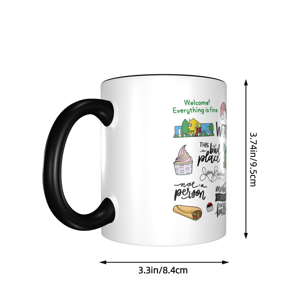 Tasse à café en céramique amus - Coffee Tea Place avis et prix