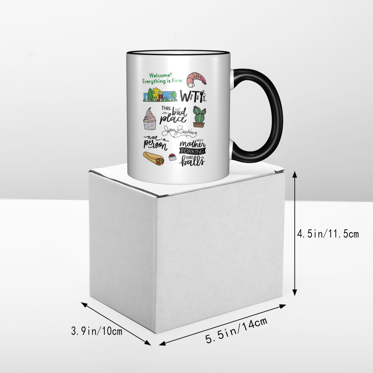 Tasse à café en céramique amus - Coffee Tea Place avis et prix