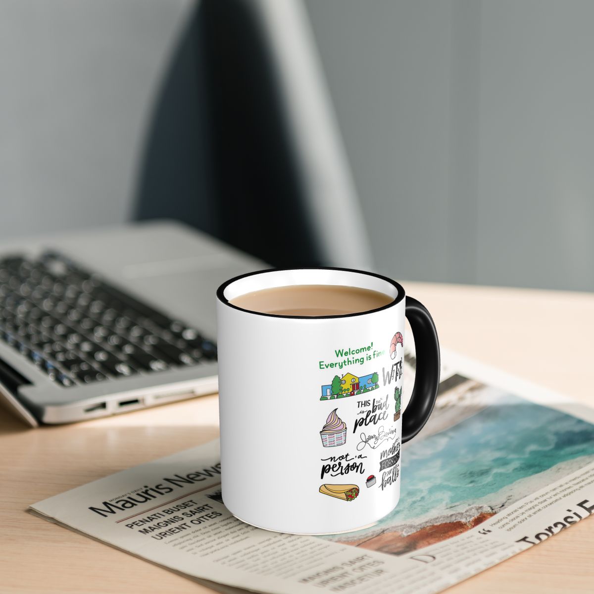Tasse à café en céramique amus - Coffee Tea Place avis et prix