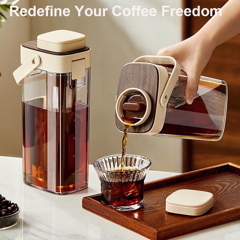 Carafe à café froid anti-fuite - Coffee Tea Pot avis et prix