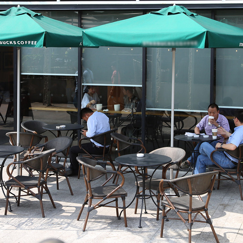 Jardin extérieur rotin cour ta - Coffee Tea Gardens avis et prix