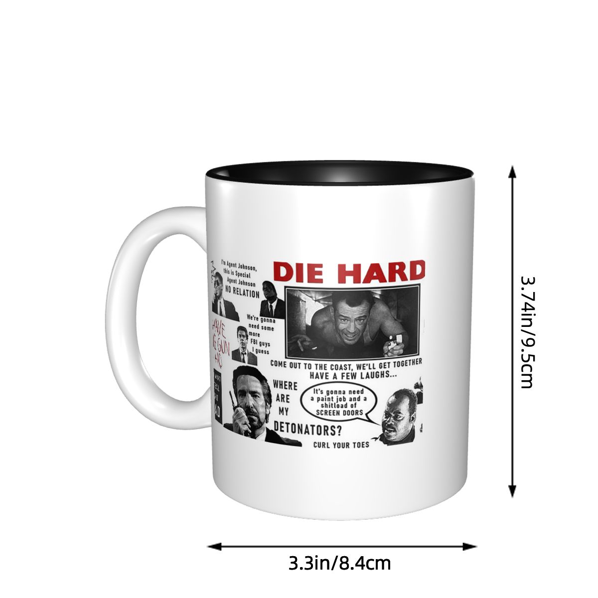 Die Hard Christmas - Tasse à c - Coffee And Tea Quotes Funny avis et prix