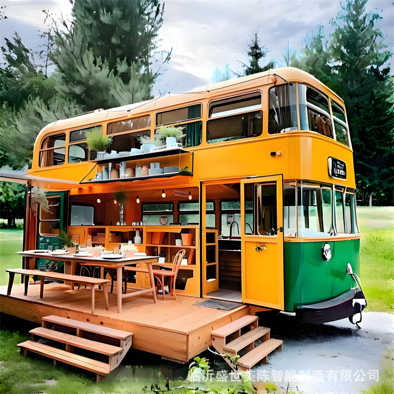 【Nouveau design】Chariot bus à  - Coffee Tea Milk avis et prix