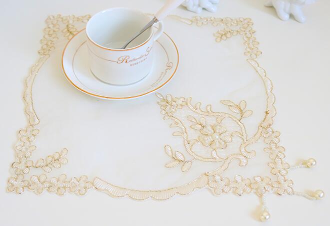 Napperon de luxe en dentelle à - Coffee Tea Place avis et prix