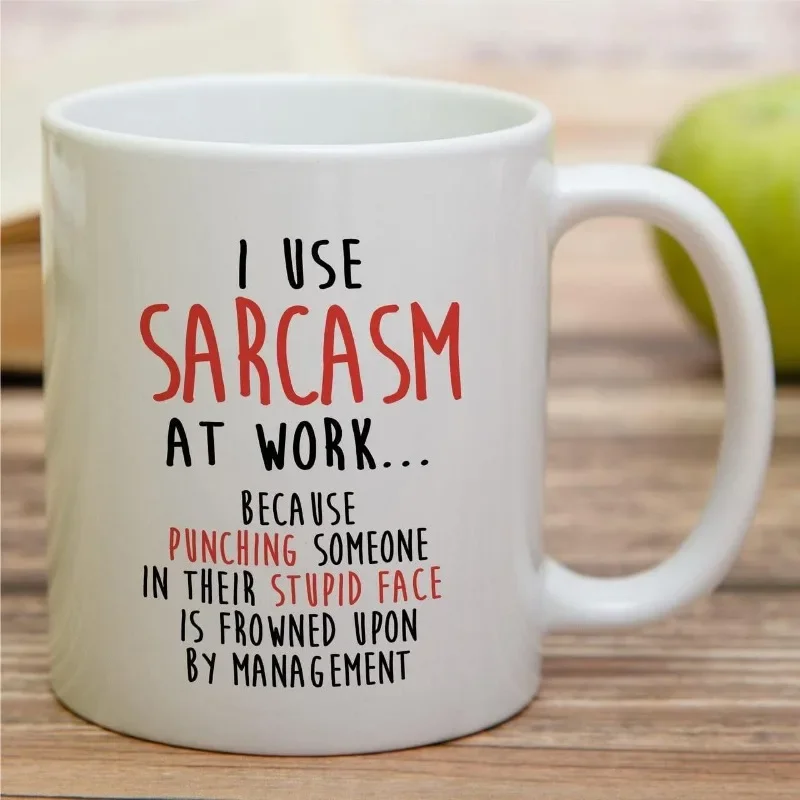 J'utilise le sarcasme au trava - Coffee And Tea Quotes Funny avis et prix