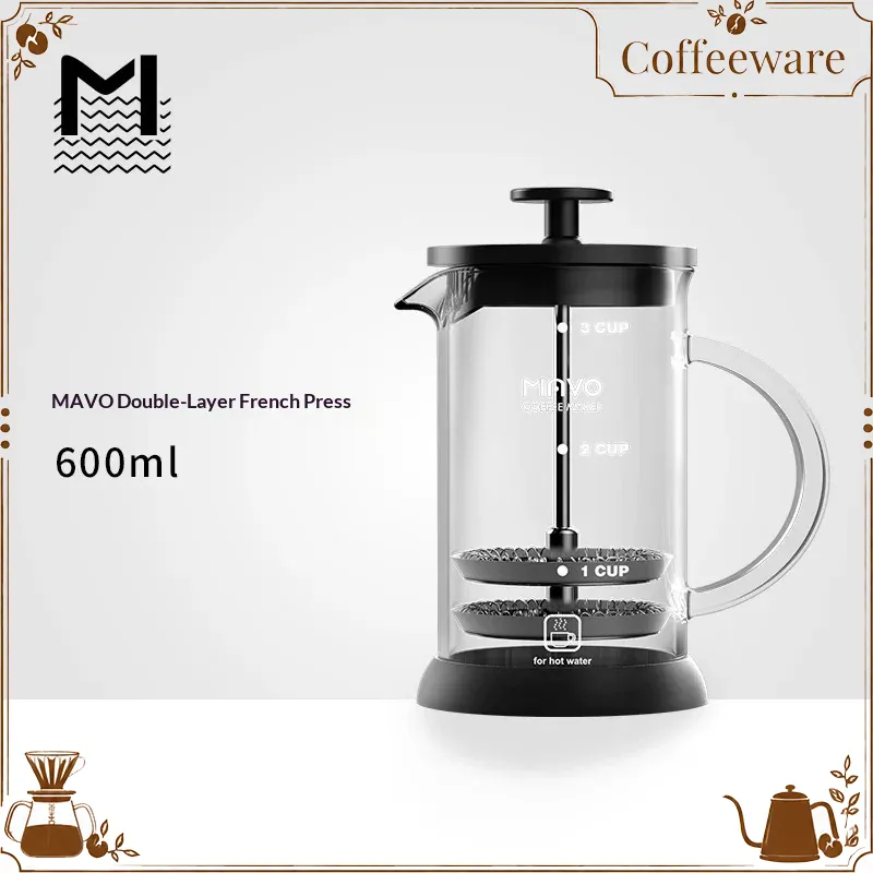 Cafetière à piston MAVO avec d - Coffee Tea Pot avis et prix