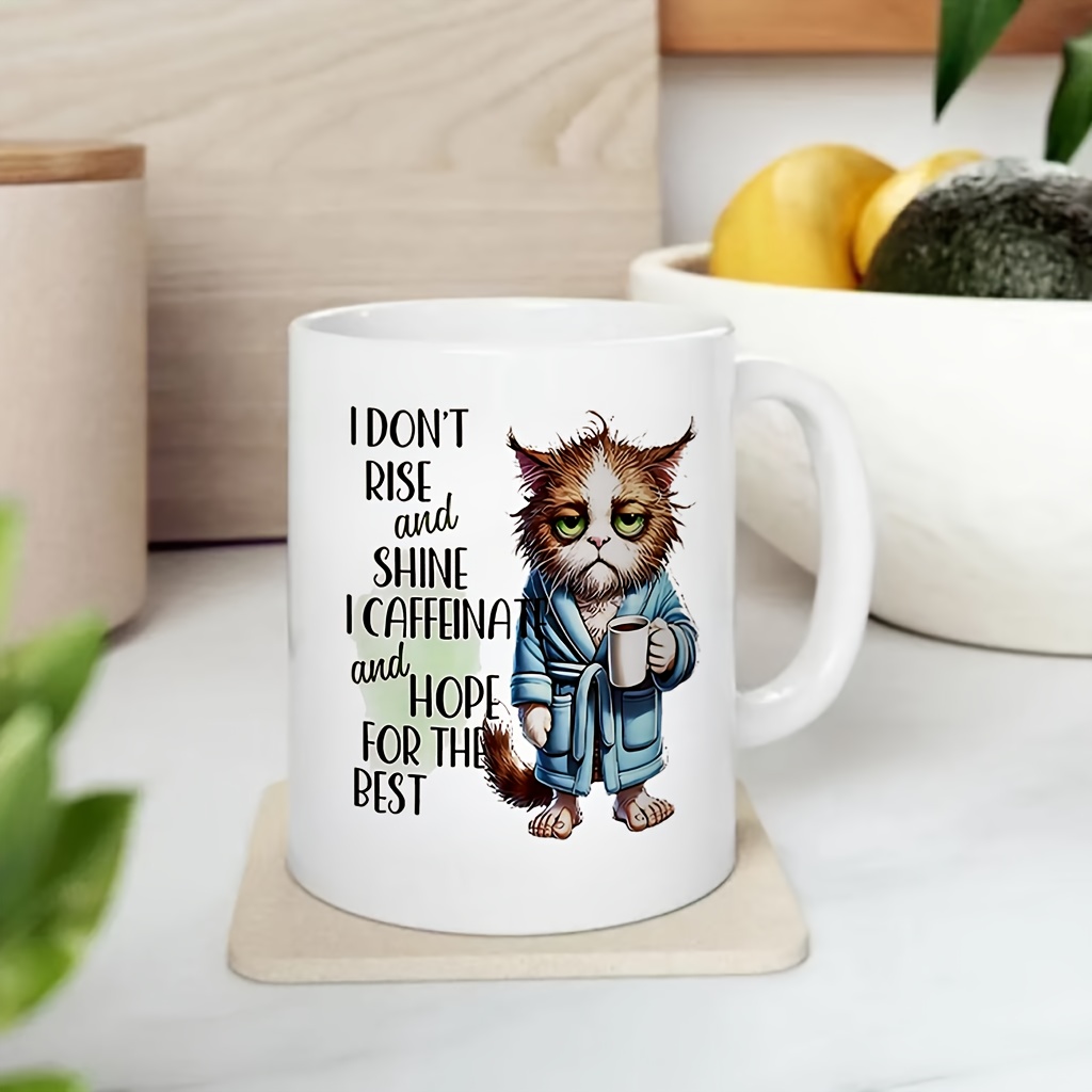 Mug amusant pour chat avec cit - Coffee And Tea Quotes Funny avis et prix