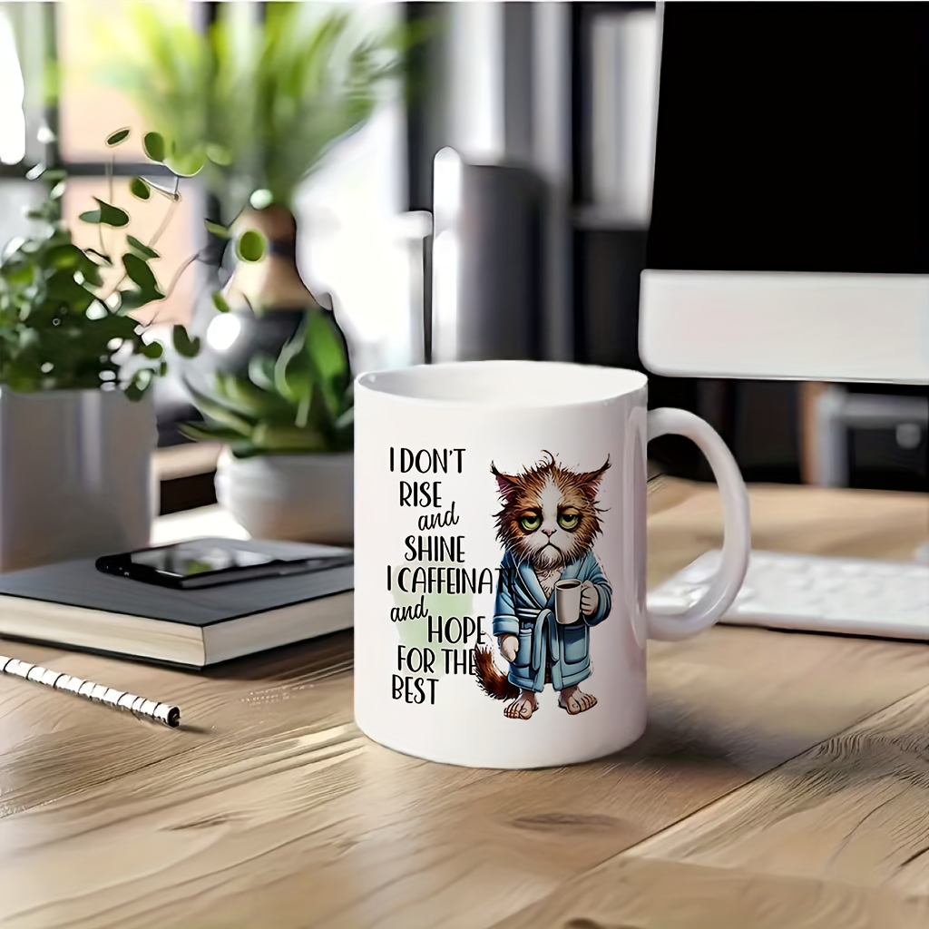 Mug amusant pour chat avec cit - Coffee And Tea Quotes Funny avis et prix