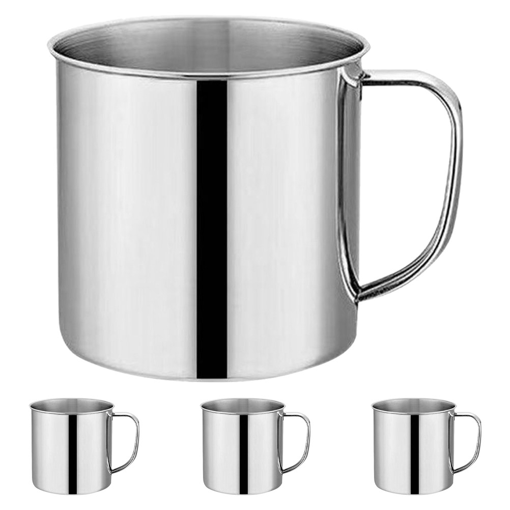 4 tasses en acier inoxydable p - Coffee Tea Cups avis et prix