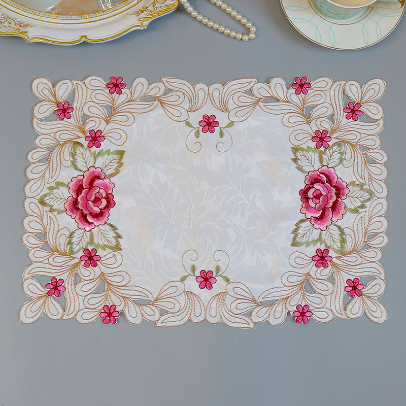 Napperon de table en broderie  - Coffee Tea Place avis et prix
