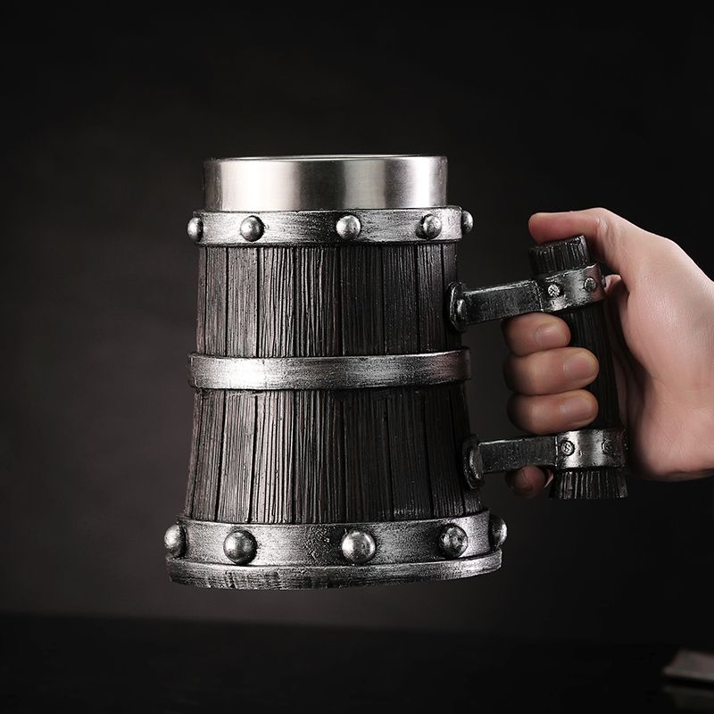 Verre à bière en résine imitat - Coffee Tea Pictures avis et prix