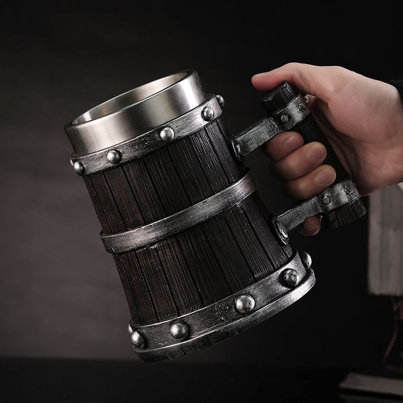Verre à bière en résine imitat - Coffee Tea Pictures avis et prix