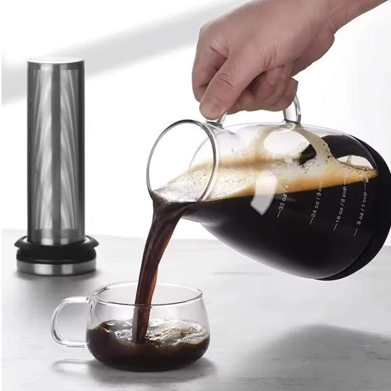 Carafe en verre de 960 ml pour - Coffee Tea Pot avis et prix