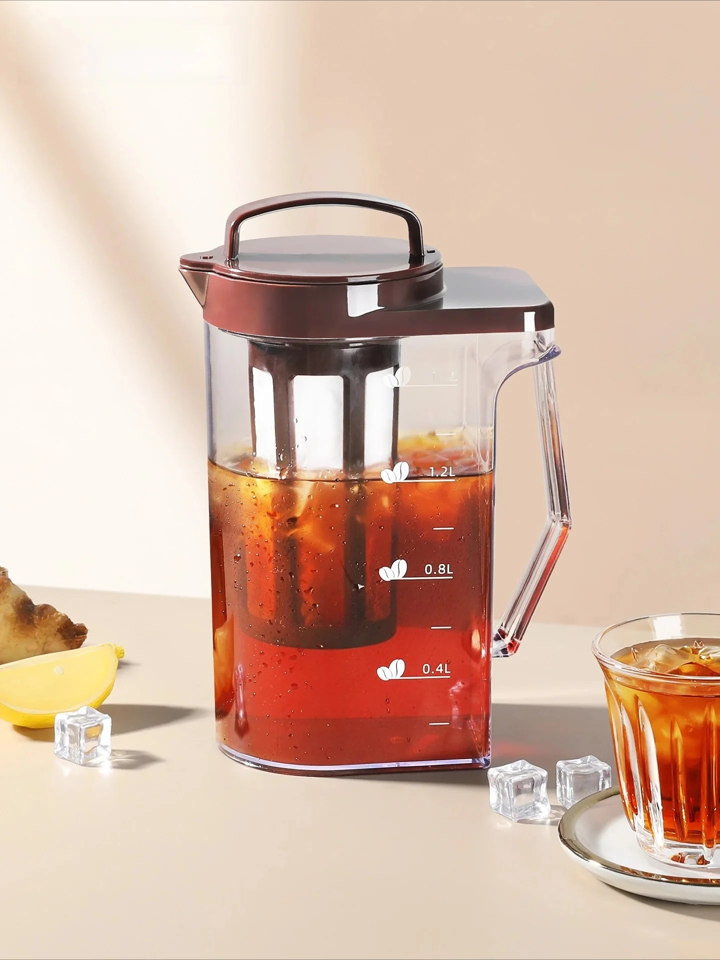 Carafe à café froid en plastiq - Coffee Tea Pot avis et prix